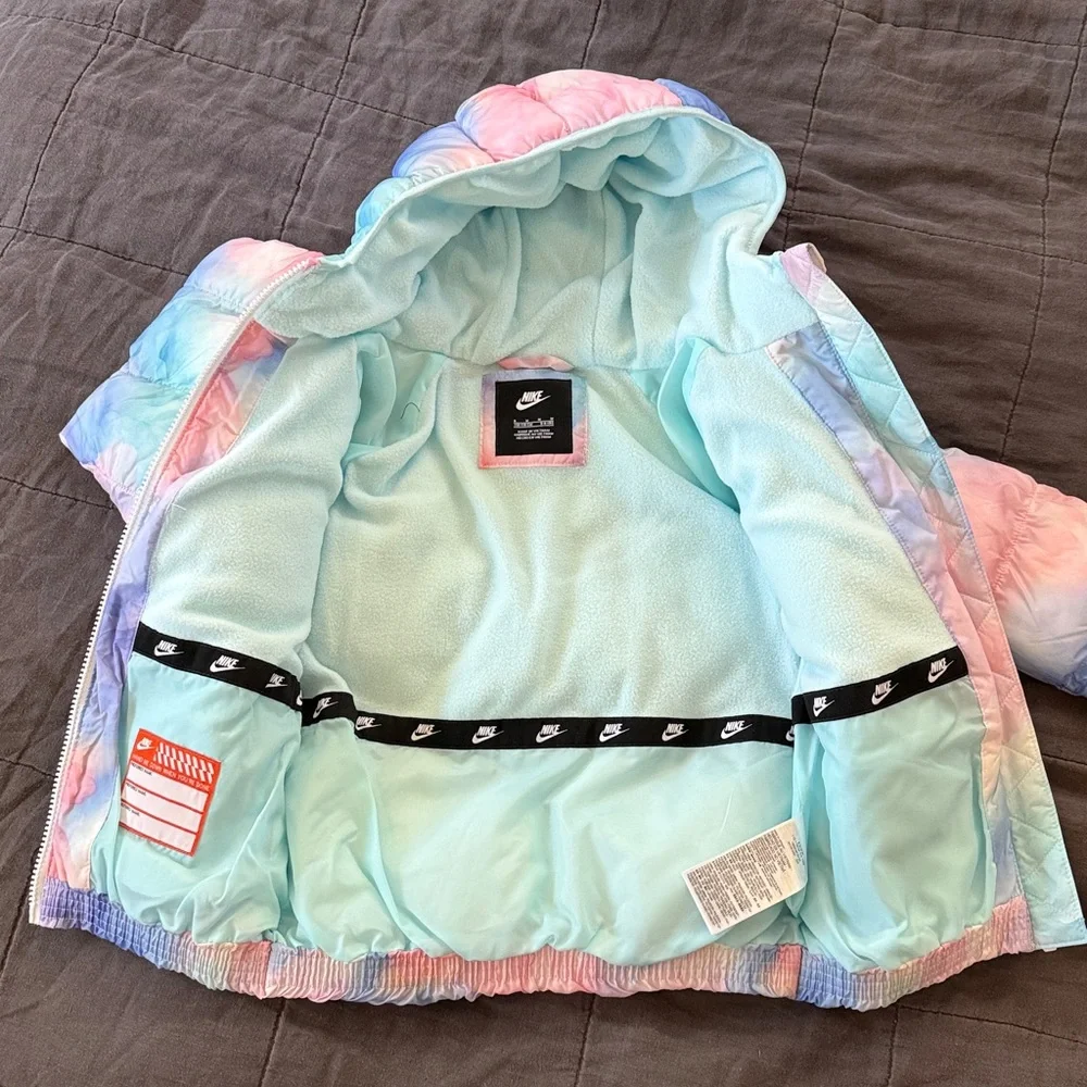 Nike Multicolor Tie-Dye Puffer Jacket - Picture 3 of 5